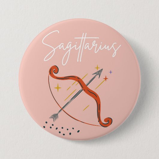 Sagittarius button badge (Voorkant)