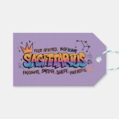 Sagittarius Cadeaulabel (Voorkant (Horizontaal))
