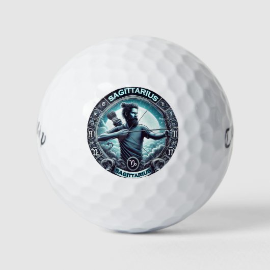 Sagittarius Callaway Warbird Golfbal Golfballen (Voorkant)