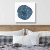 Sagittarius Canvas Afdruk (Insitu (Slaapkamer))