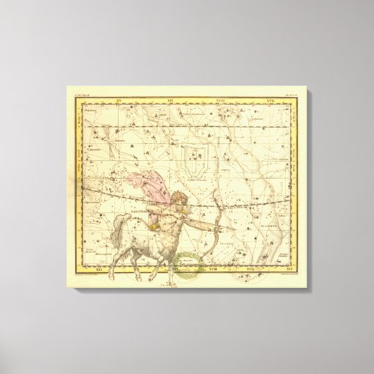 Sagittarius Canvas Afdruk (Voorkant)