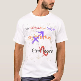 Sagittarius Capricorn Couple T-Shirt