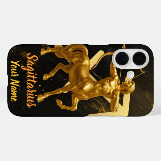 Sagittarius Case-Mate Barely There iPhone Case (Achterkant (horizontaal))