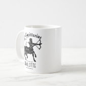 Sagittarius Centaur Constellation Name Birthday Koffiemok (Voorkant links)