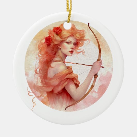 Sagittarius Ceramic Ornament (Voorkant)