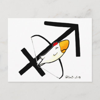 Sagittarius Chicken Briefkaart