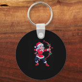 Sagittarius Christmas Archer Zodiac Cute Holiday H Sleutelhanger (Voorkant)