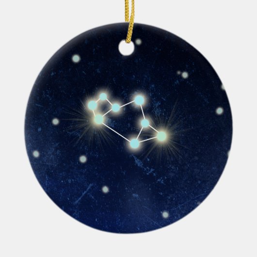 Sagittarius Constellation | Aangepaste naam Keramisch Ornament (Voorkant)