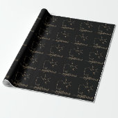 Sagittarius Constellation Cadeaupapier (Uitgerold)