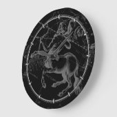 Sagittarius Constellation Classy Hevelius Engaving Grote Klok (Hoek)