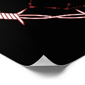 Sagittarius Constellation Gothic Dark Celestial Poster (Hoek)