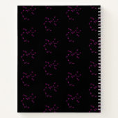 Sagittarius Constellation Hardcover Sketchbook Notitieboek (Achterkant)