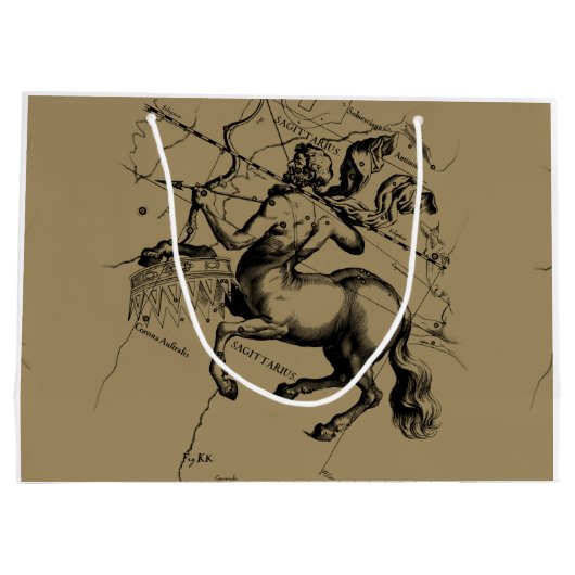 Sagittarius Constellation Hevelius1690 nov22-dec21 Groot Cadeauzakje (Achterkant)