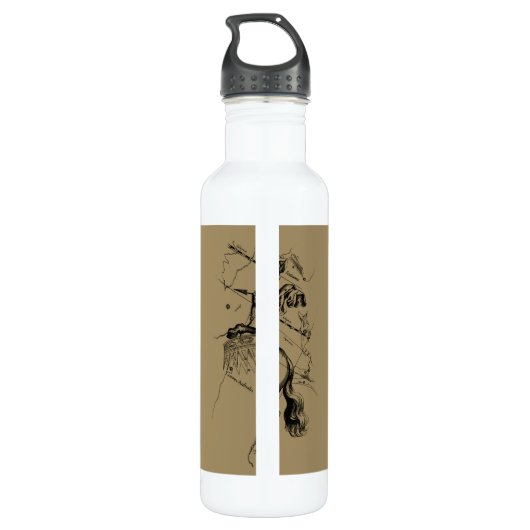 Sagittarius Constellation Hevelius1690 nov22-dec21 Waterfles (Achterkant)