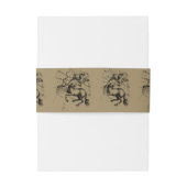 Sagittarius Constellation Hevelius 1690 Engraving Uitnodigingen Wikkel (Achterkant Voorbeeld)