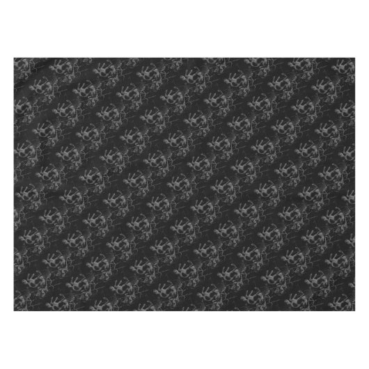 Sagittarius Constellation Hevelius 1690 on black Tafelkleed (Voorkant (Horizontaal))