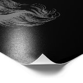 Sagittarius Constellation Hevelius circa 1690 Foto Afdruk (Hoek)