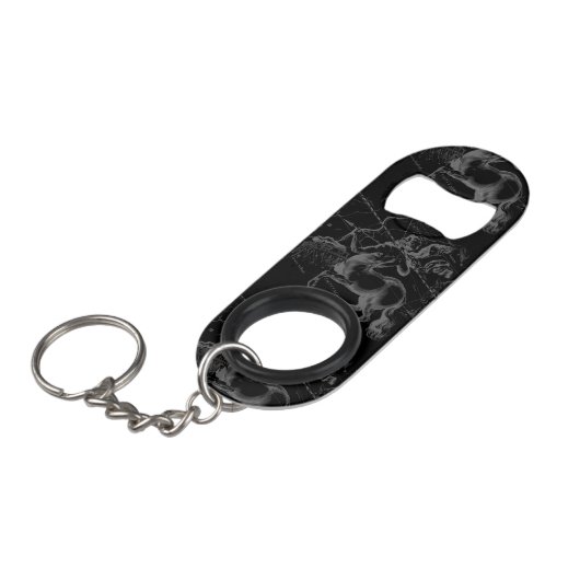 Sagittarius Constellation Hevelius circa 1690 Mini Flessenopener (Voorkant Gekanteld)