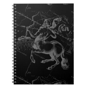 Sagittarius Constellation Hevelius circa 1690 Notitieboek