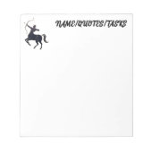 Sagittarius Constellation Line Art – Cosmic Zodiac Notitieblok (Voorkant)