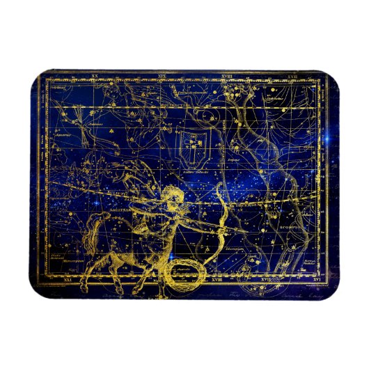 sagittarius constellation magnet magneet (Horizontaal)