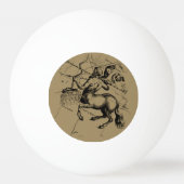 Sagittarius Constellation Map door Hevelius Pingpongbal (Achterkant)