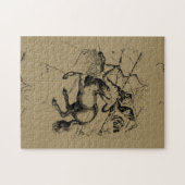 Sagittarius Constellation Map Engraving Hevelius Legpuzzel (Horizontaal)