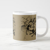 Sagittarius Constellation Map Hevelius 1690 Grote Koffiekop (Rechts)