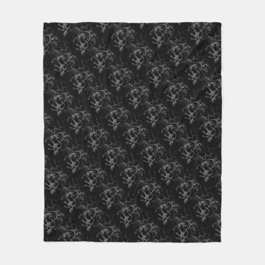 Sagittarius Constellation Map Hevelius Fleece Deken (Voorkant)