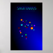 Sagittarius Constellation Poster (Voorkant)