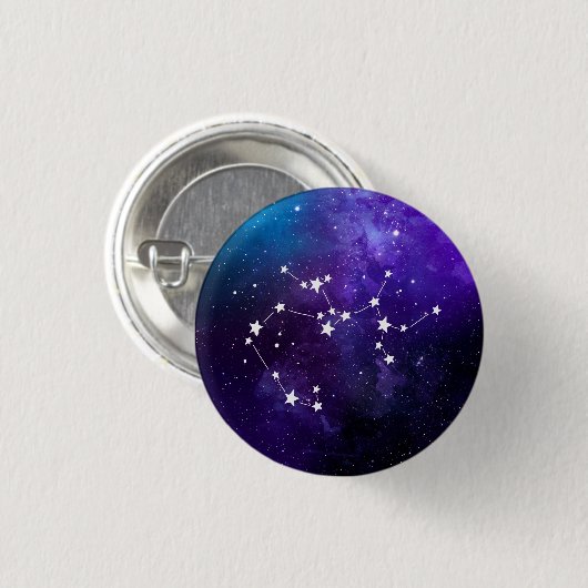 Sagittarius Constellation Zodiac Ronde Button 3,2 Cm (Voorkant /achterkant)