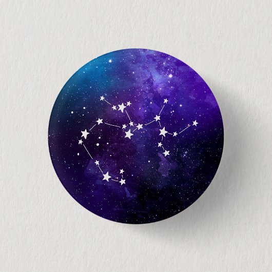 Sagittarius Constellation Zodiac Ronde Button 3,2 Cm (Voorkant)