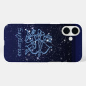 Sagittarius Constellation & Zodiac Sign with Stars Case-Mate iPhone Case (Achterkant (horizontaal))
