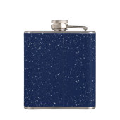 Sagittarius Constellation & Zodiac Sign with Stars Heupfles (Achterkant)