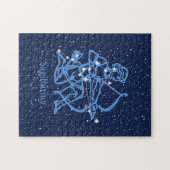 Sagittarius Constellation & Zodiac Sign with Stars Legpuzzel (Horizontaal)
