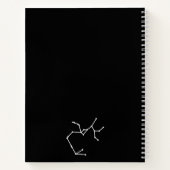 Sagittarius Constellation & Zodiac Symbol Notitieboek (Achterkant)