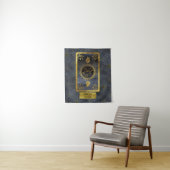 Sagittarius Dark Zodiac Astrology: Black Gold Naam Wandkleed (In situ)