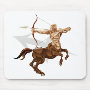 Sagittarius de aarster of het geboortekaart van de muismat