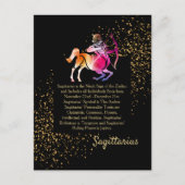 Sagittarius de Archer Briefkaart (Voorkant)