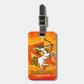 Sagittarius de Archer horoscope id bagagelabel (Voorkant verticaal)