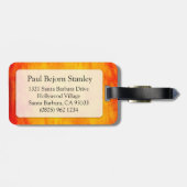 Sagittarius de Archer horoscope id bagagelabel (Achterkant horizontaal)