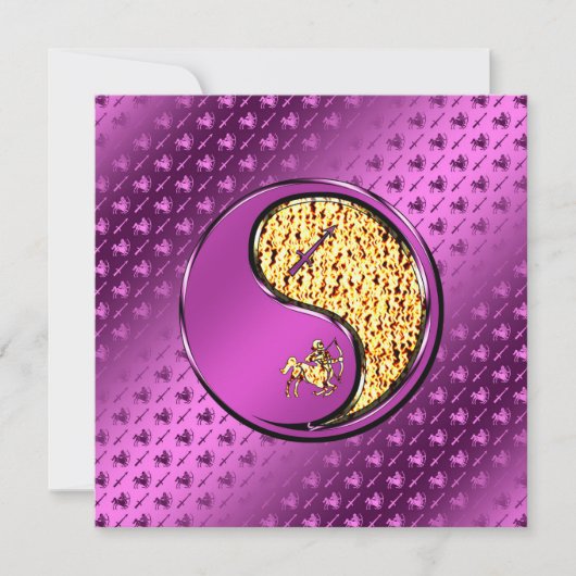 Sagittarius de Archer Kaart (Voorkant)