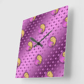 Sagittarius de Archer Vierkante Klok (Hoek)