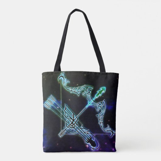 sagittarius de archer zodiac canvas tas (Achterkant)