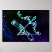 sagittarius de archer zodiac poster (Voorkant)