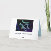 sagittarius de archer zodiac wenskaart kaart (Achterkant)