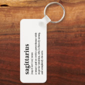 Sagittarius Definitie Esthetische Astrologie Cadea Sleutelhanger (Achterkant)