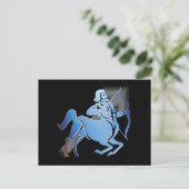 Sagittarius - Designer Zodiac Briefkaart (Staand voorkant)