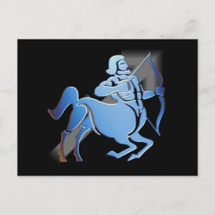 Sagittarius - Designer Zodiac Briefkaart