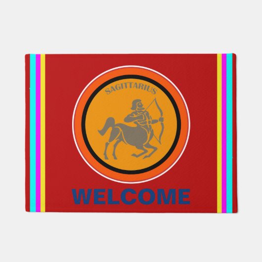 Sagittarius Doormat Deurmat (Voorkant)